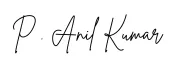 Signature of P. Anil Kumar